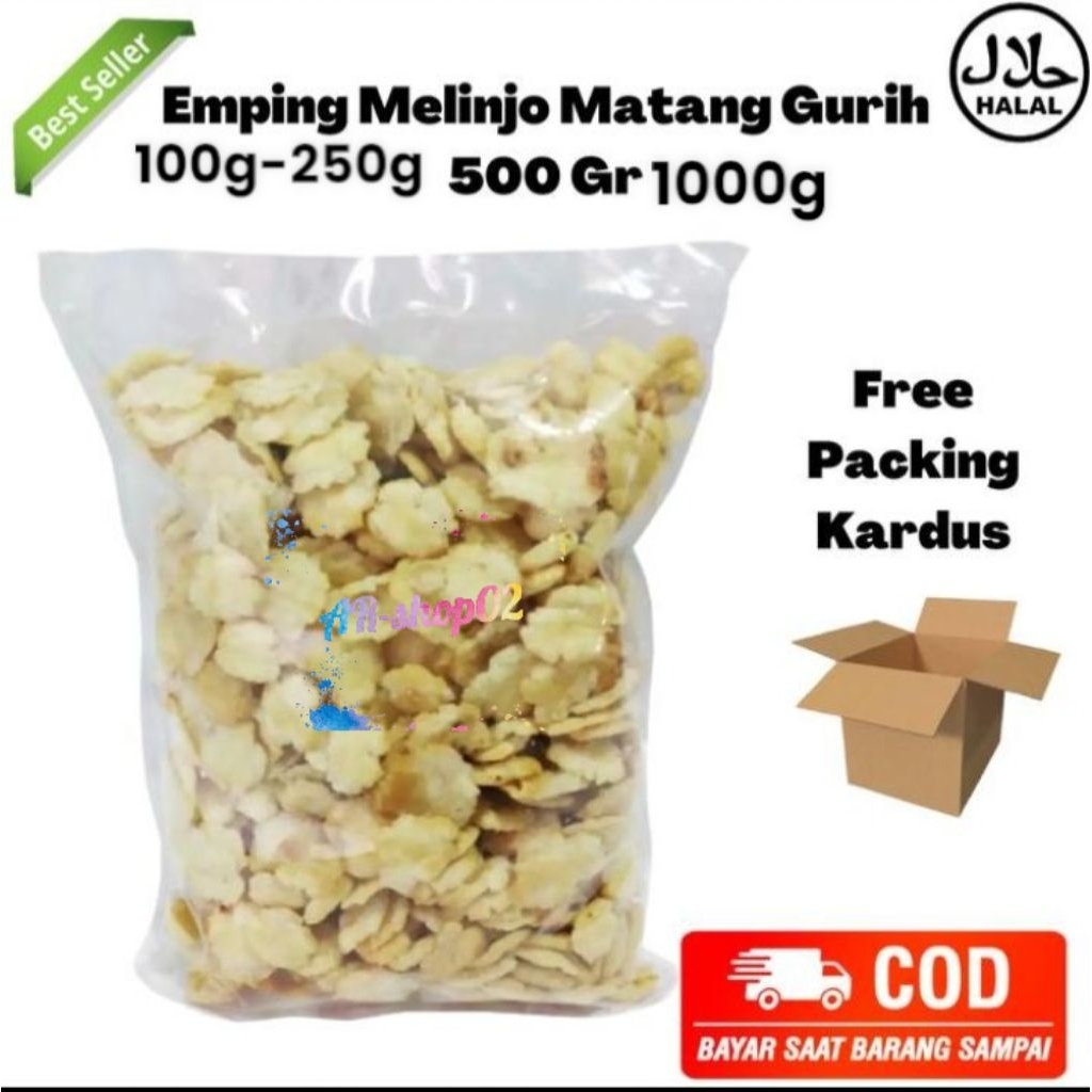 

emping ceplis tangkil melinjo 100% original