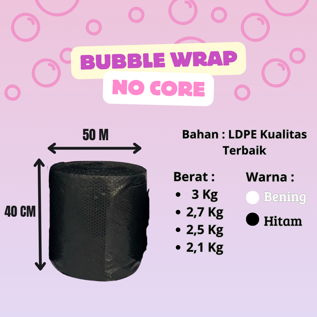 

BUBBLE WRAP termurah berkualitas bahan tidak berbau uk. 40 Cm x 50m gojek instan surabaya gojek instan sidoarjo