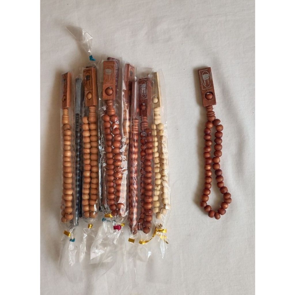 Tasbih 33 Butir Premium-tasbih 33 Premium Kayu