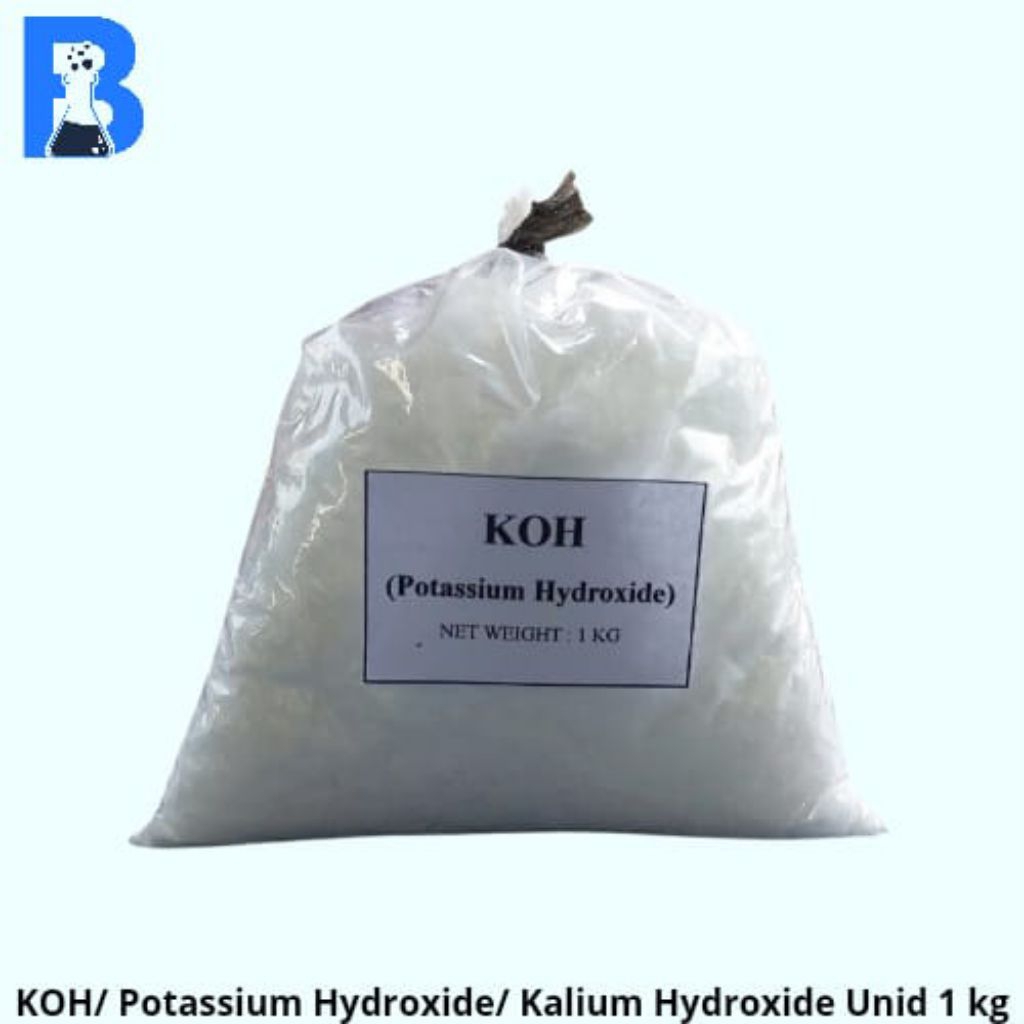 KOH/ Kalium Hidroksida 1 kg
