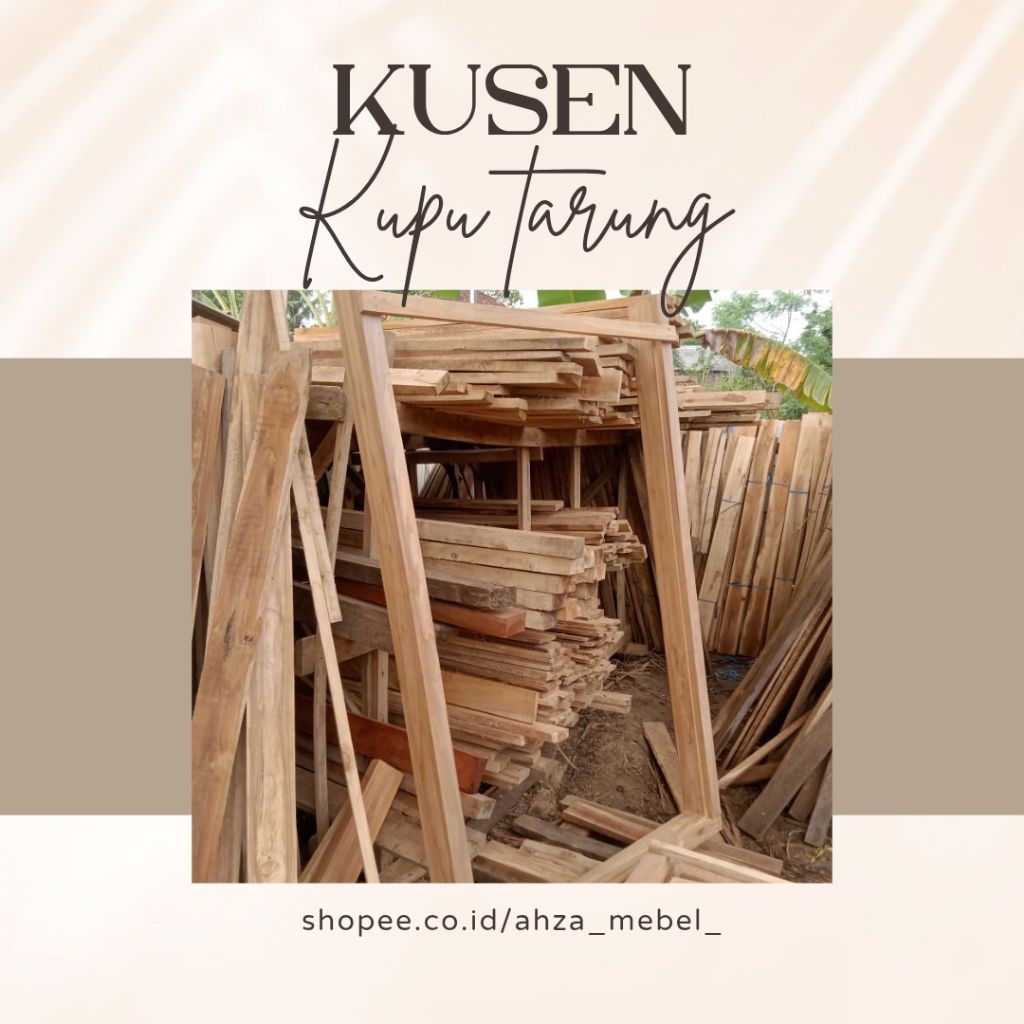 kusen pintu kupu tarung jendela minimalis kayu jati gratis ongkir PO cepat readystock