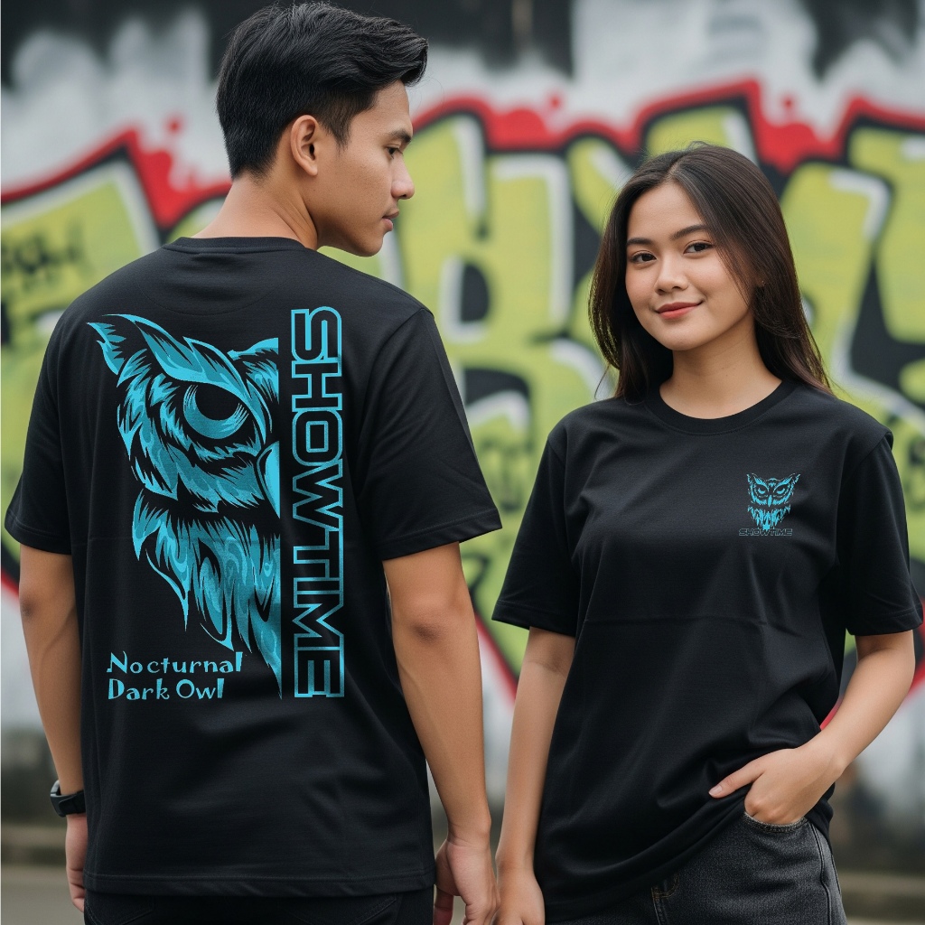 KAOS DISTRO OWL / KAOS BURUNG HANTU /KAOS SHOWOFF / BAJU DISTRO PRIA KEREN / KAOS PRIA KEREN TERBARU
