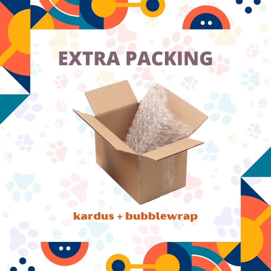 

[WAJIB ORDER] Tambahan EXTRA PACKING Khusus Untuk Produk Pecah Belah Seperti Wet Food Kaleng dan Dry Food