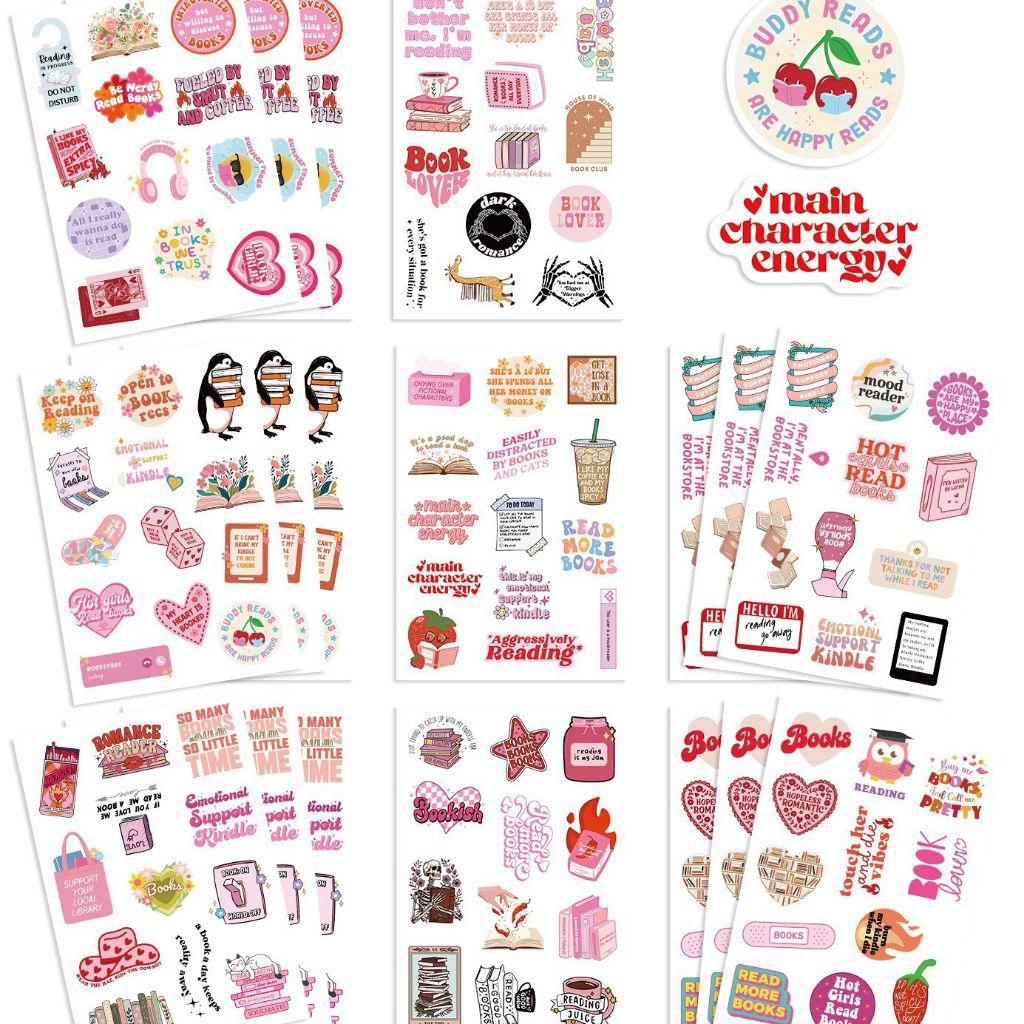 

sticker sheet | sticker aesthetic | sticker deco journaling laptop ipad hp