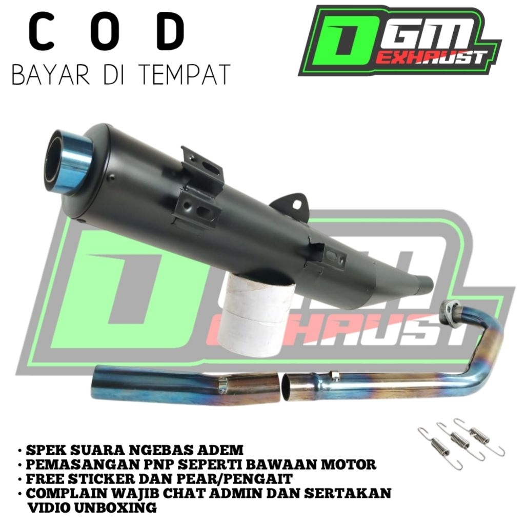 KNALPOT STANDAR RACING MX KING Y15ZR/MX OLD/MX NEW/MX KING 150/MX KING V2