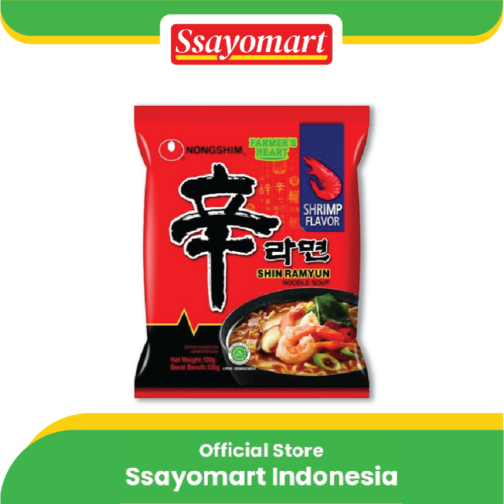 

[NONGSHIM] SHIN RAMYUN SHRIMP 120g
