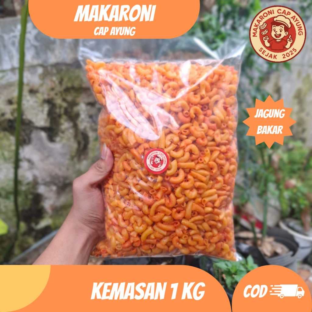

MAKARONI RENYAH 1 Kg BBQ Keju Balado Jagung Bakar Jagung Manis