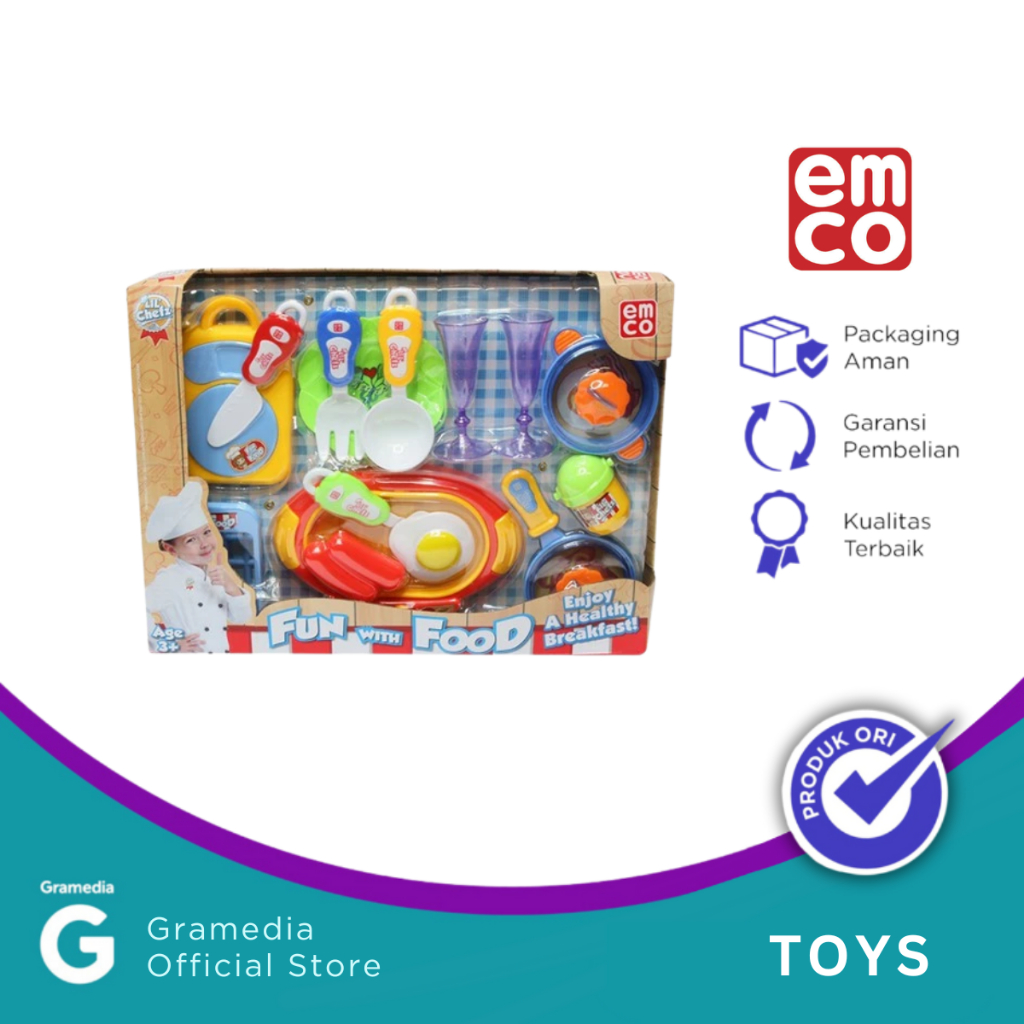 

Emco Lil Chefz Fun With Food Asst 109010