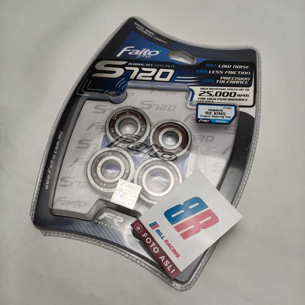 BEARING SET FAITO RX KING S720 LAHAR RACING