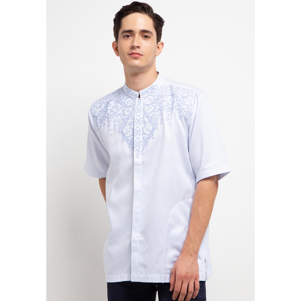 Arjuna Weda Koko Lengan Pendek Pria Muslim Motif 13 (Turki)