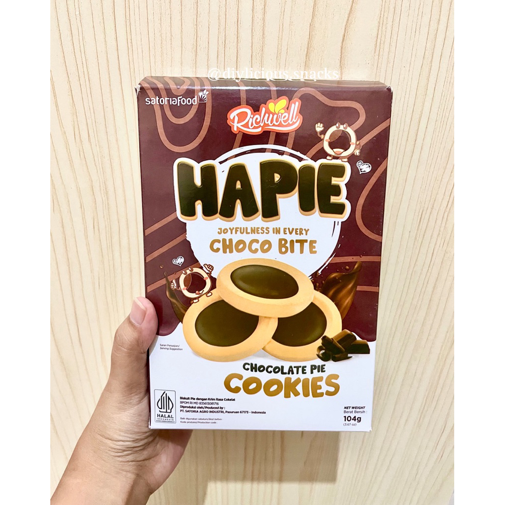 

Hapie Chocolate Pie Cookies (ecer)