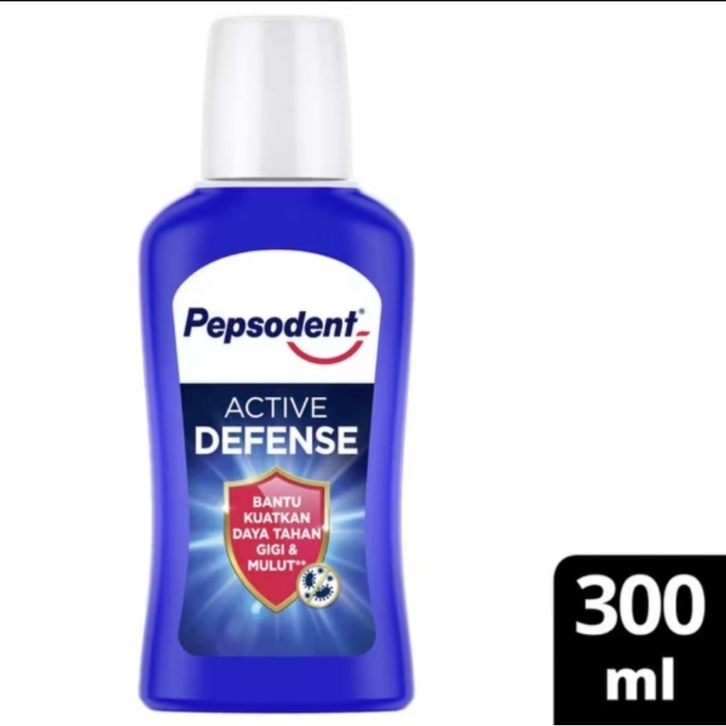 PEPSODENT MOUTHWASH ACTIVE DEFENSE 300ML