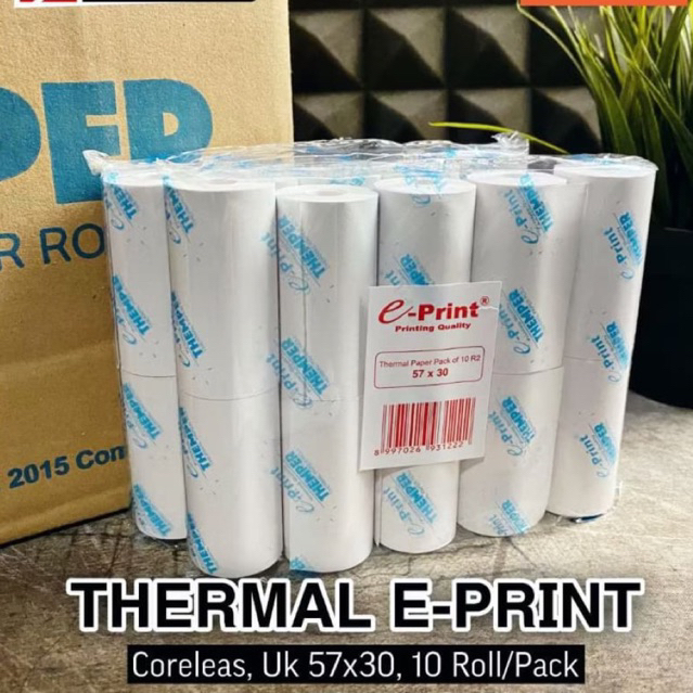 

E-Print Kertas Thermal / Kertas Kasir uk 57x30mm