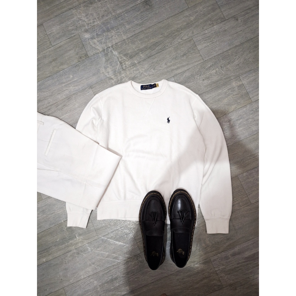 Sweatshirt Sweater Polo Ralph Lauren Pria Wanita Second Original
