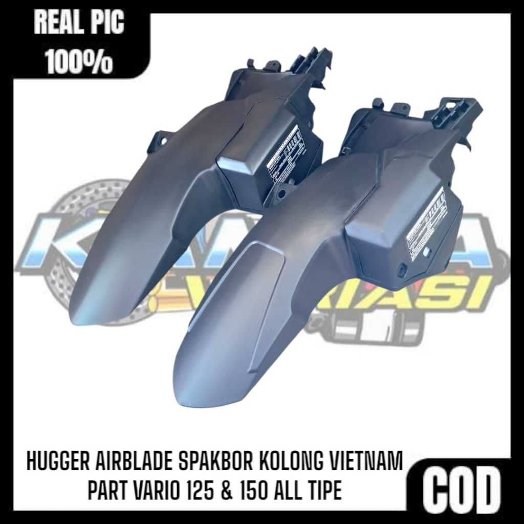 Hugger Airblade Cover Airblade Tameng Airblade Hugger Air Blade Vario 125/150 Spakbor Kolong Vario