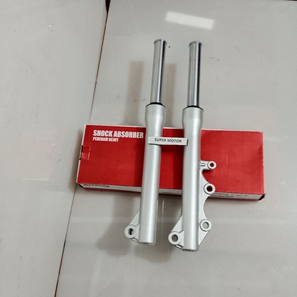sok depan plus tabung tinggal pasang motor Yamaha jupiter z jupiter z burhan silver