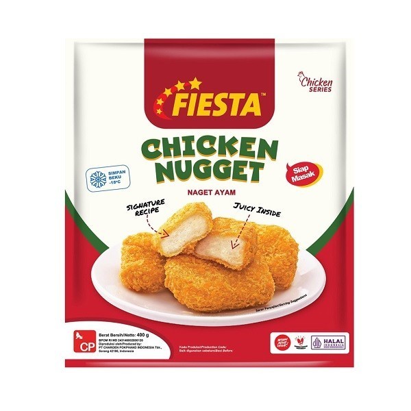 

FIESTA CHICKEN NUGGET 400 GR NAGET AYAM