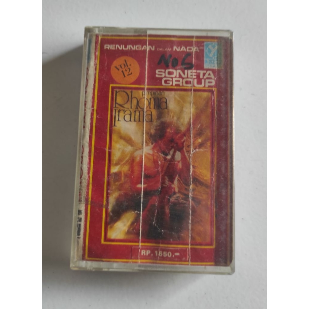 kaset pita renungan dalam nada vol.12,soneta group RHOMA IRAMA (baca deskripsi)