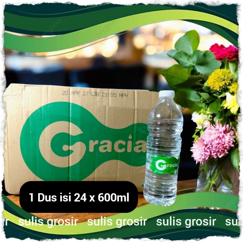 

Gracia Air Mineral Kemasan Botol Per Dus Isi 24 x 600ml
