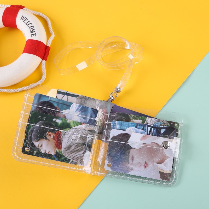 -RR T20- DOMPET KOREA - DOMPET KARTU TRANSPARAN - DOMPET KARTU