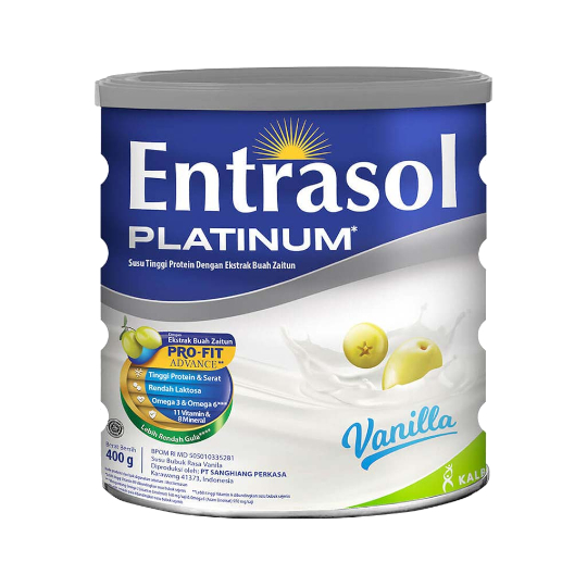 

ENTRASOL PLATINUM VANILLA 150GR DAN 400GR