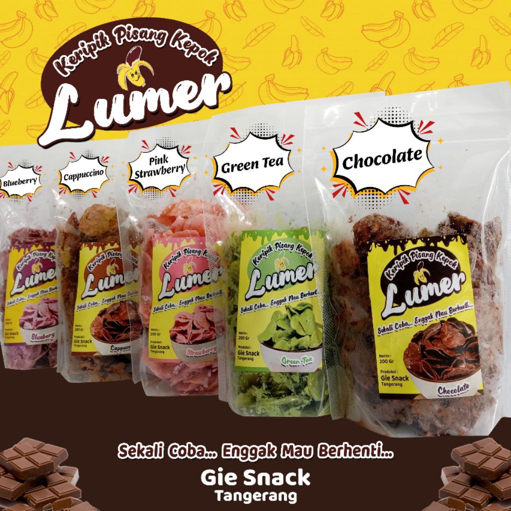 

keripik pisang kepok lumer