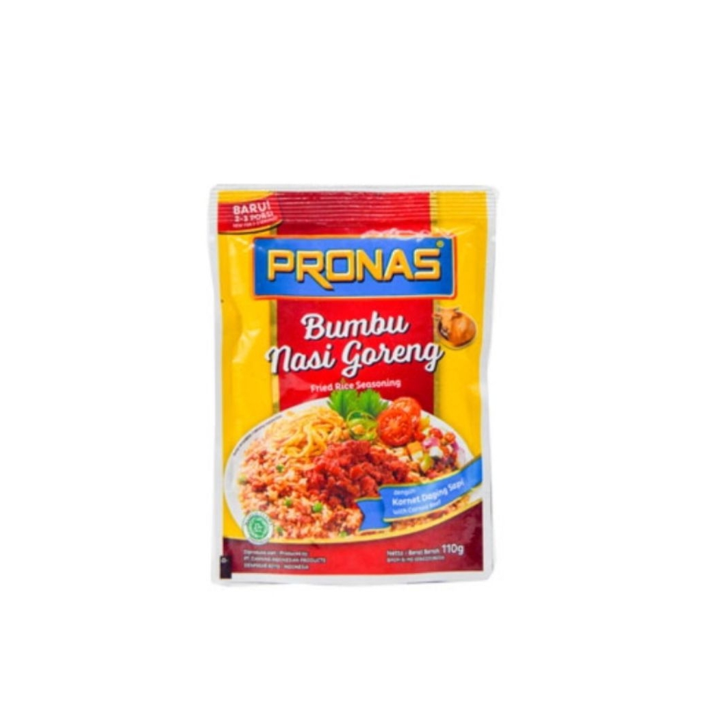 

pronas bumbu nasi goreng kornet sapi 110 gram