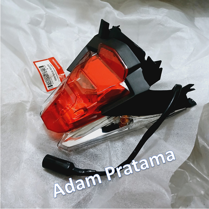 Lampu Rem Vario Techno 110 Karbu 3370A-KVB-N50 Lampu Belakang Vario Tekno Lampu stop Vario Techno As