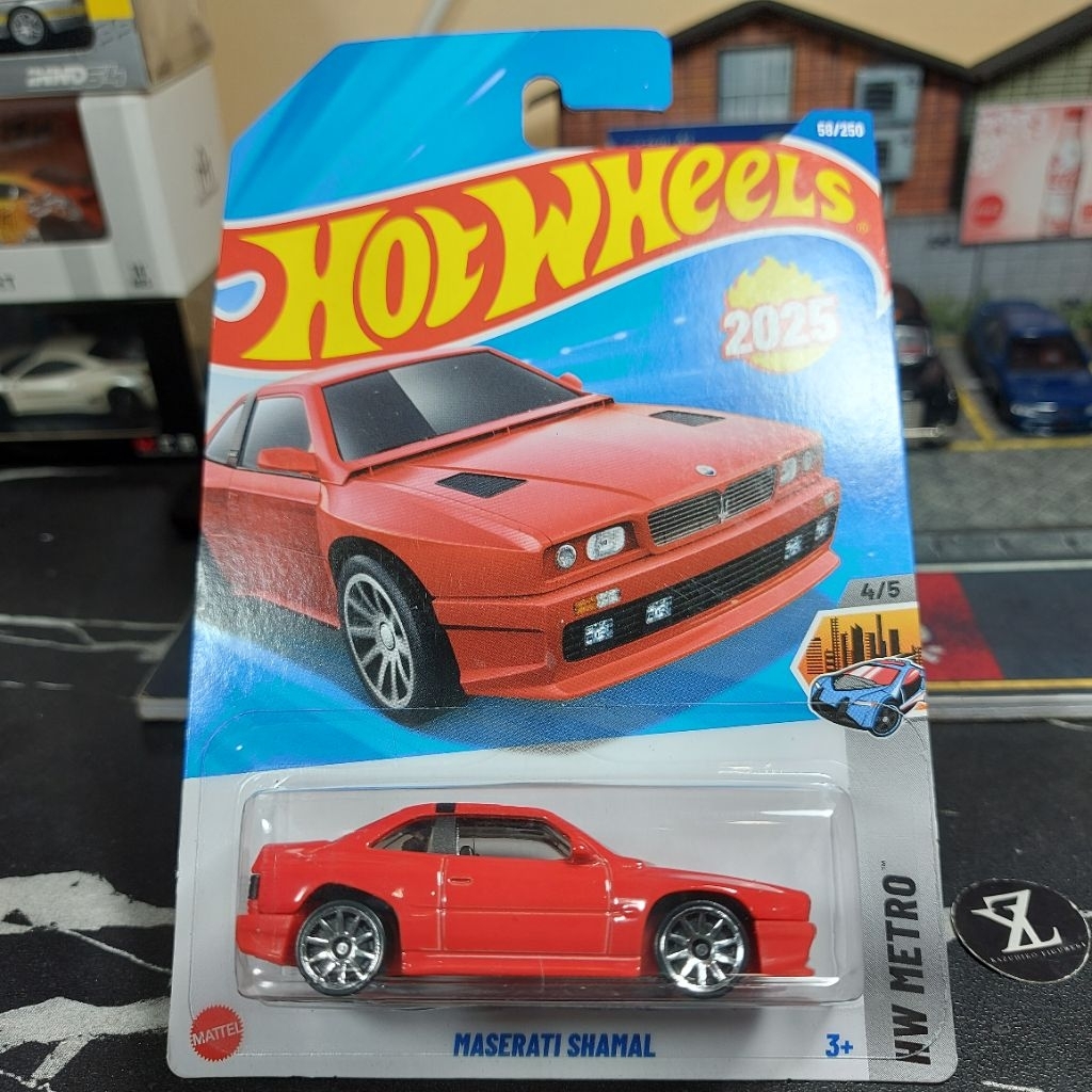Hot Wheels Maserati Shamal Merah