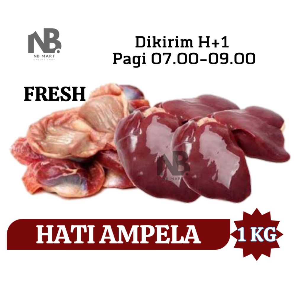 

HATI AMPELA AYAM FRESH PENGIRIMAN KHUSUS INSTAN