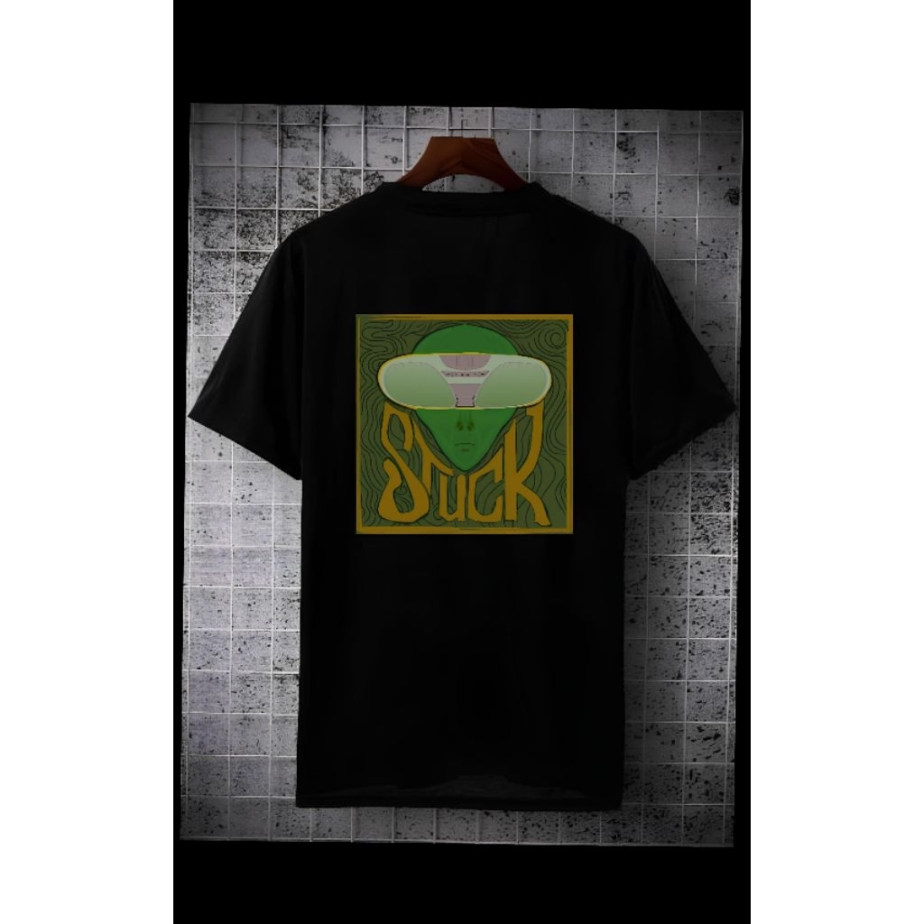 TSHIRT STUCK || Kaos Vintage Alien