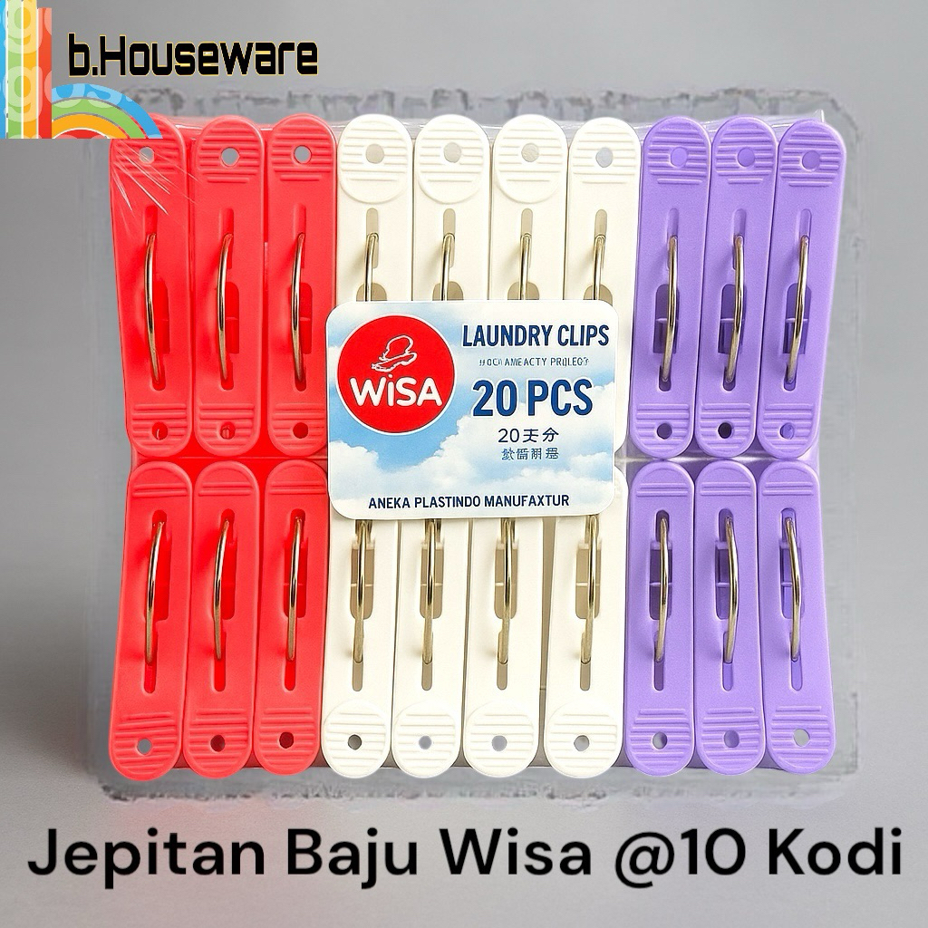 Jepitan Baju Ring Besar