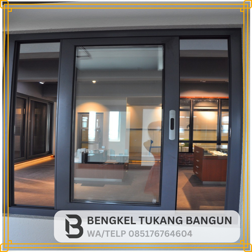 Jendela Aluminium Sliding