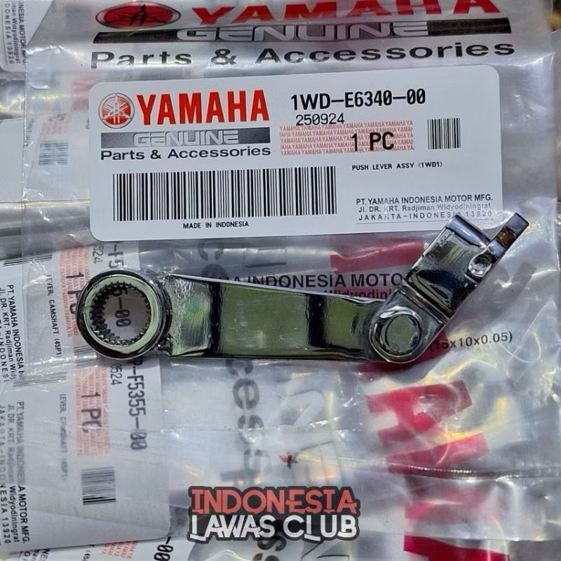 TUAS AS STUT KOPLING R25 MT25 FIZ FIZR ORIGINAL FULL CHROME