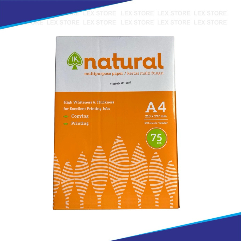 

Kertas Hvs A4 Natural 75 grm