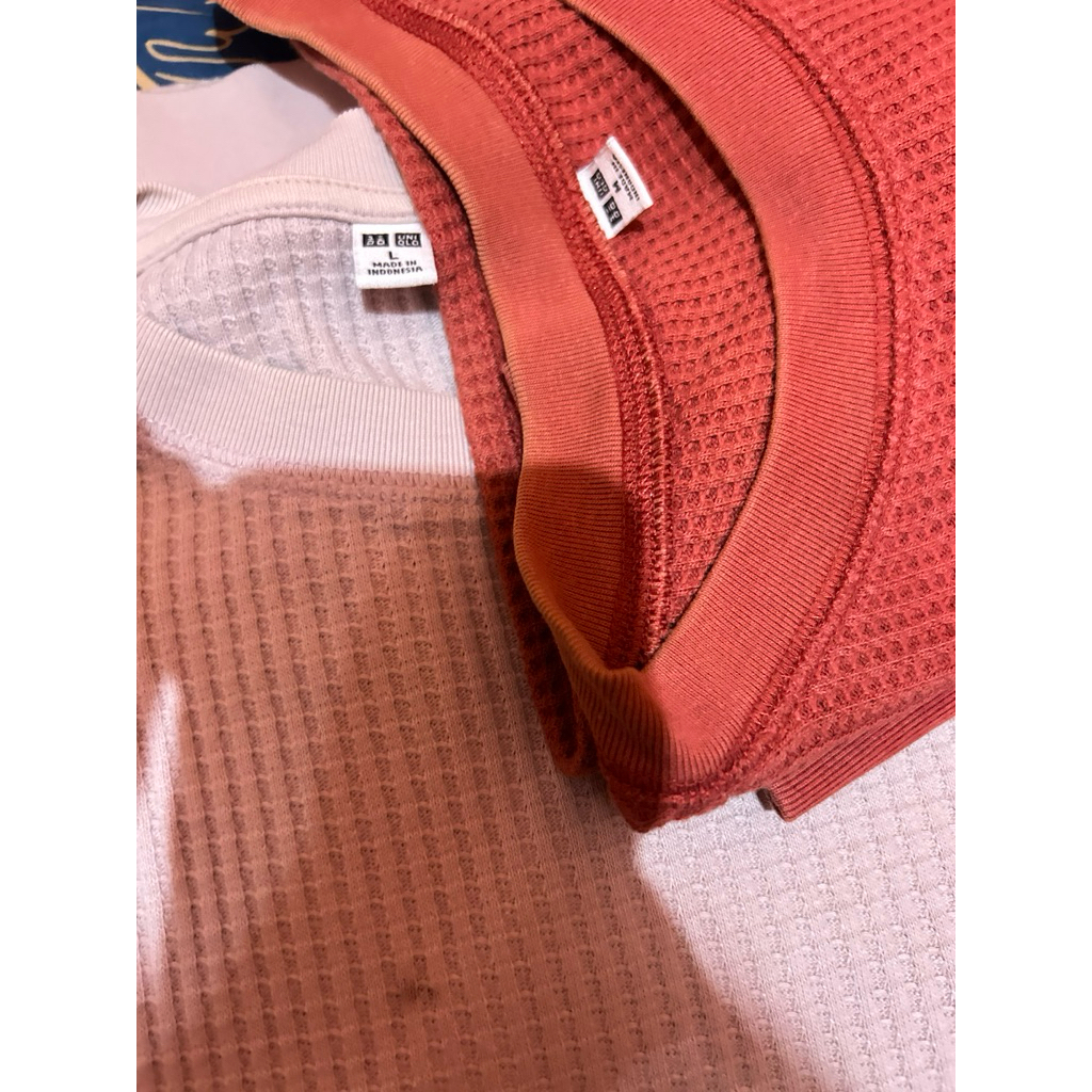 SWEATER WAFFLE UNIQLO