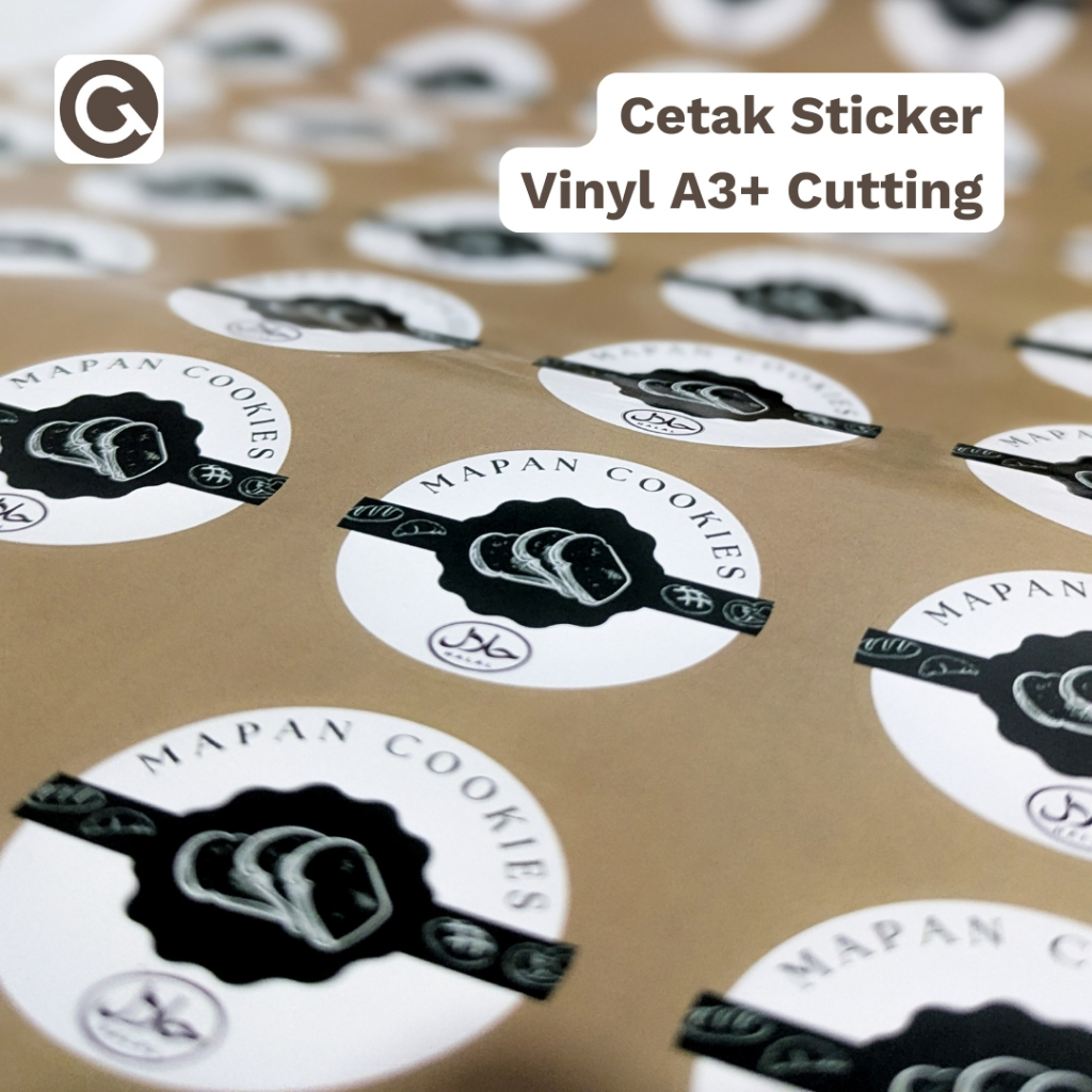 

Cetak Stiker Vinyl Label A3