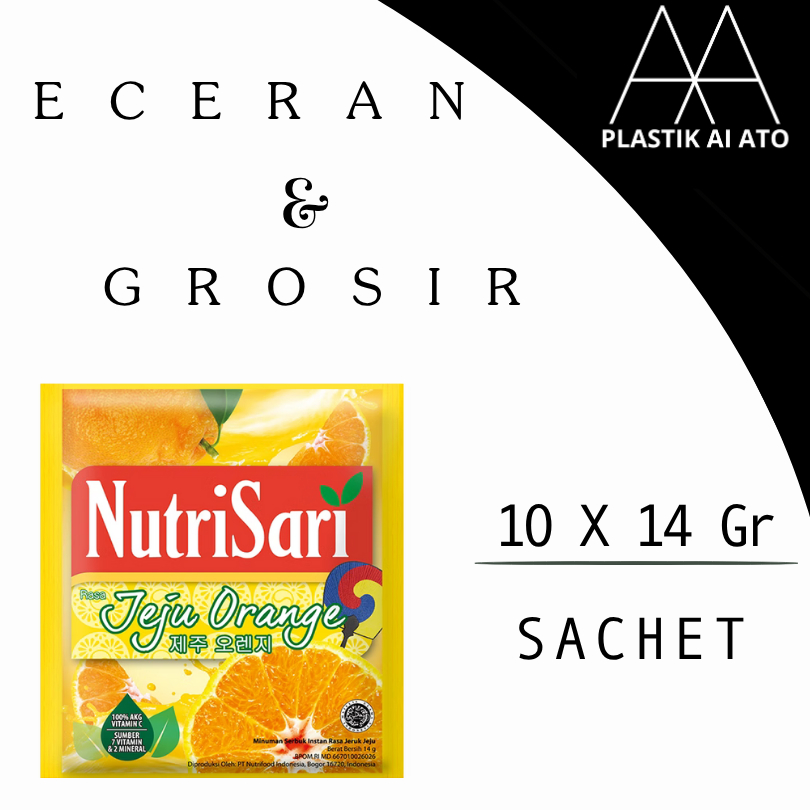 

Nutrisari jeju orange Renceng 10x14gr – Minuman Serbuk Segar Untuk Warung | Harga Grosir