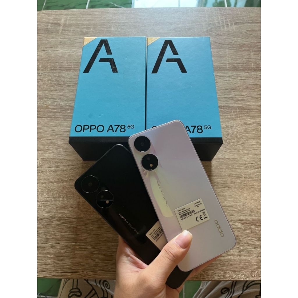 Oppo A78 5G Ram 8/128 Gb Resmi Indonesia Second Gadgetin