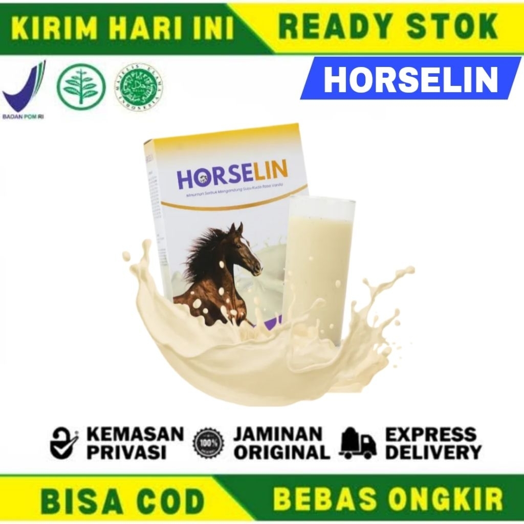 

Paket HORSELIN 300gr Susu Kudu Premium Asli Sumbawa Original Atasi Nyeri Sendi Dan Tahan Tubuh
