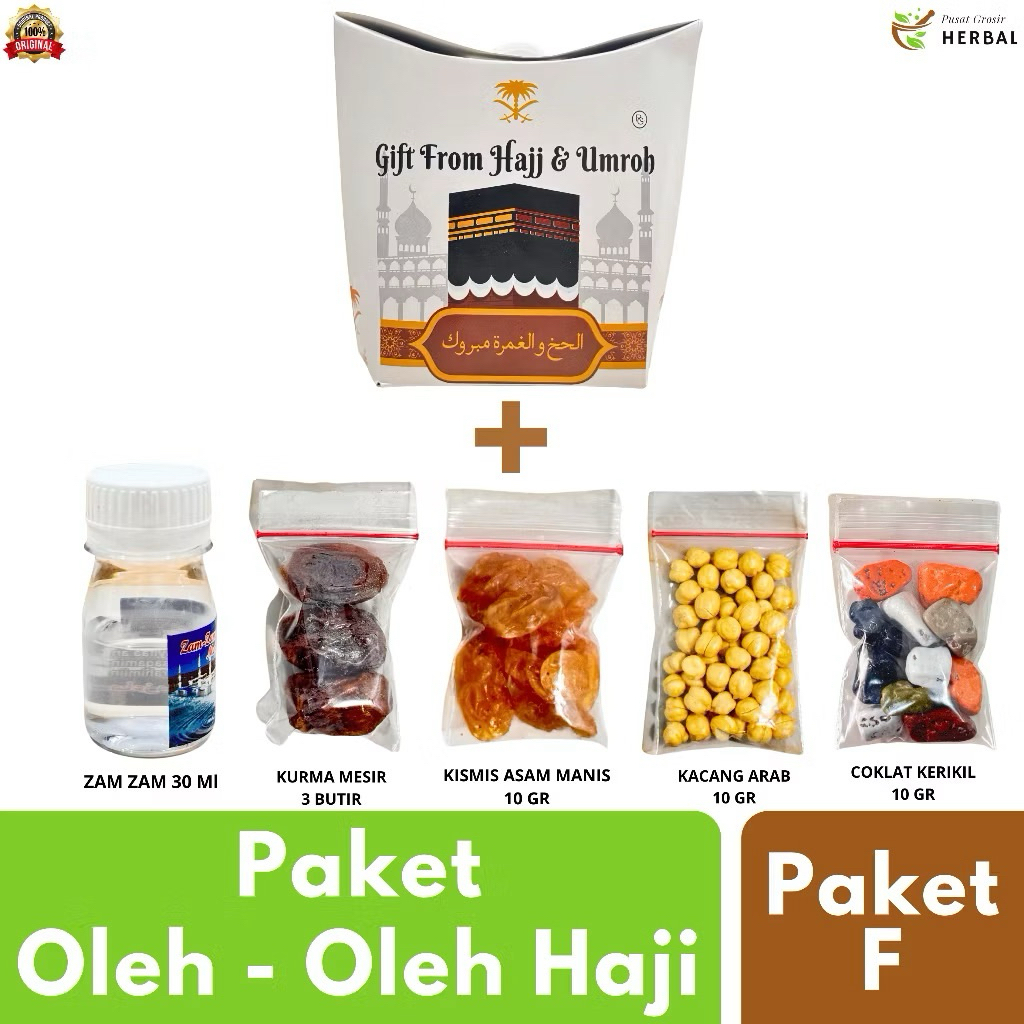 

Paket Oleh Oleh Haji dan Umroh Dus Teng Teng Tali Grosir Premium Lengkap Coklat Kerikil Arab Zamzam