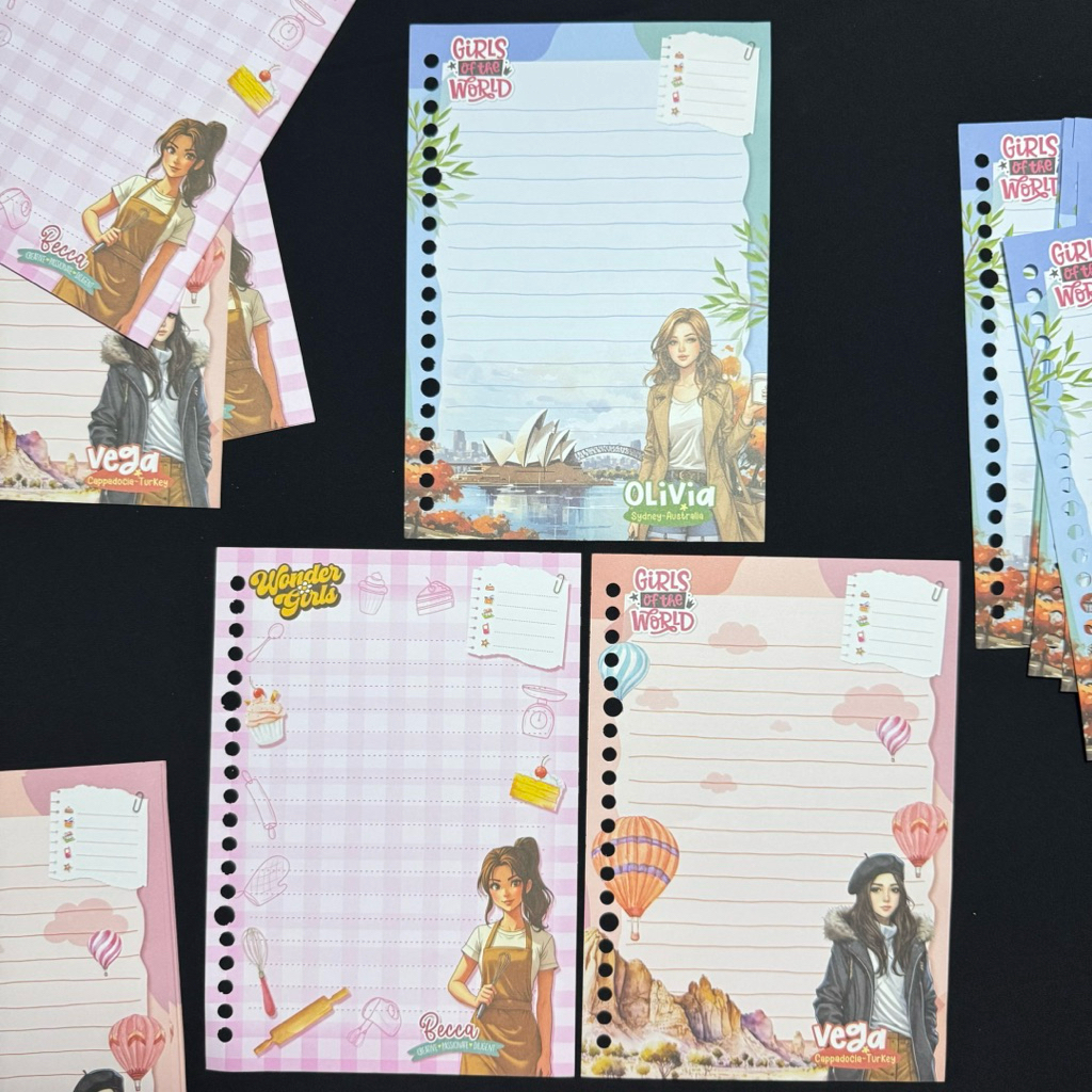 

[ Felicia x Harvest ] 3pcs Lembar Paket Hemat Isi Binder Loose Leaf Pahe A5 Kertas Paper Disney Collect Koleksi Princess My Biodata Friendship Fancy Karakter Tebal Wonder Girls Fairytale Simpaty limited edition 20 ring hole world edisi terbatas rare