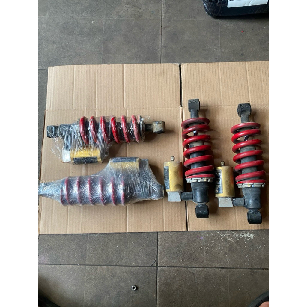 skok belakang ninja rr new/old bekas copotan