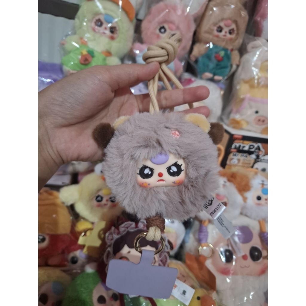

lanyard baby three kambing mata nangis poni ungu