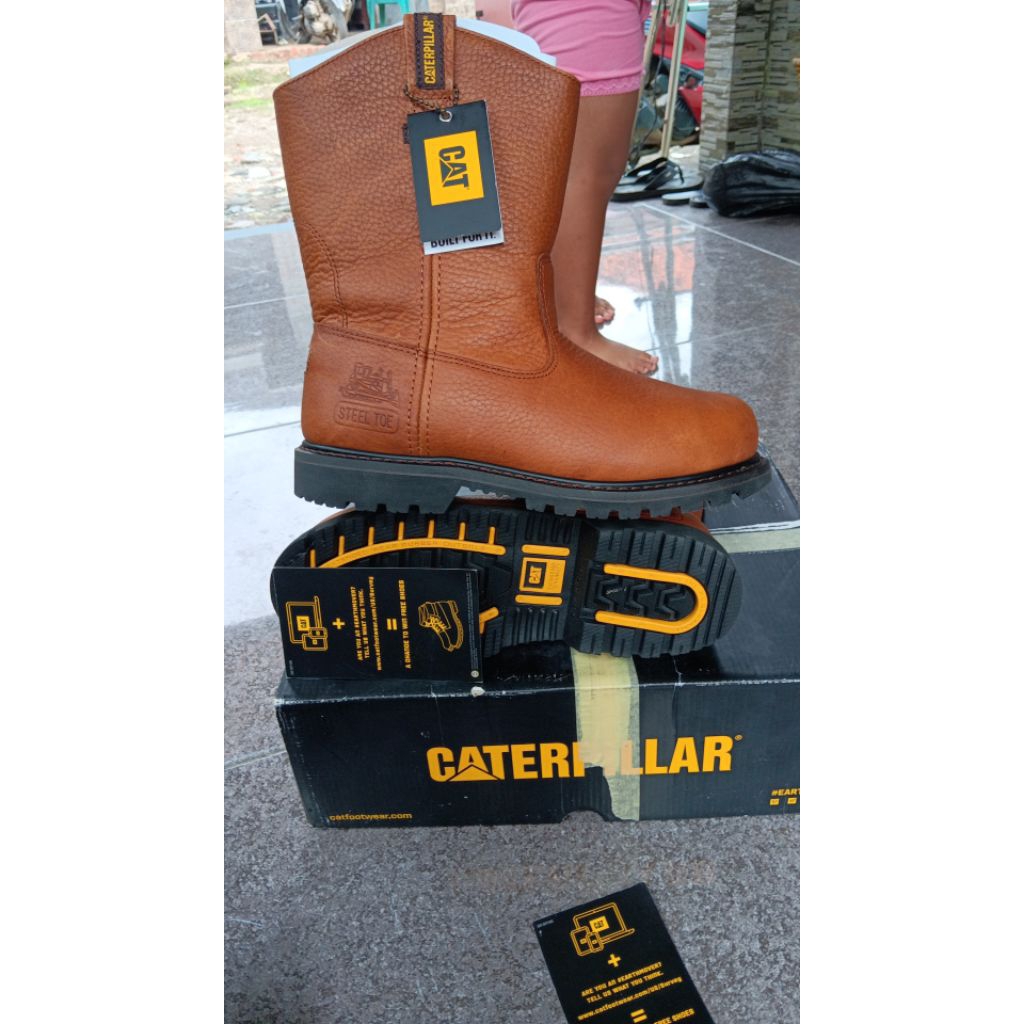 CATERPILLAR EDGEWORK ST sepatu safety caterpillar original size 41