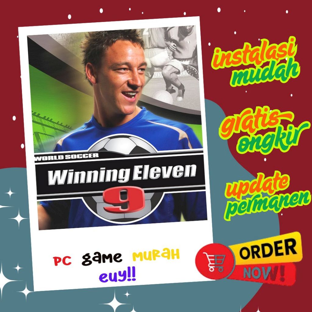 Game PC Winning Eleven 9 | GAME PC Ringan
