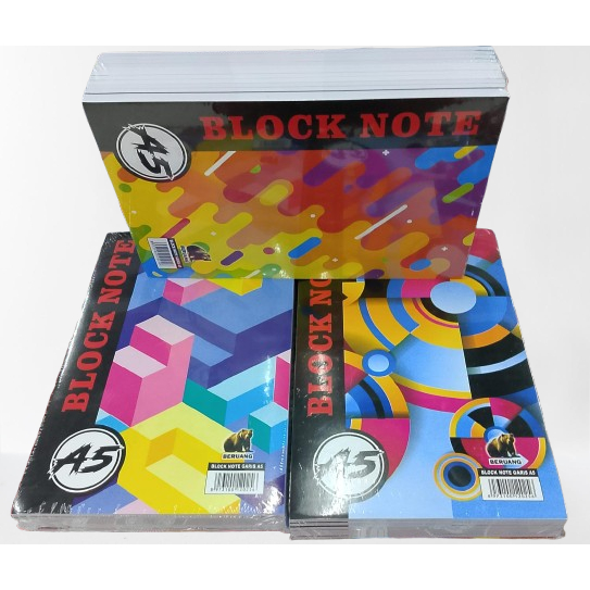 

BLOCK NOTE GARIS UKURAN A5 BUKU CATATAN