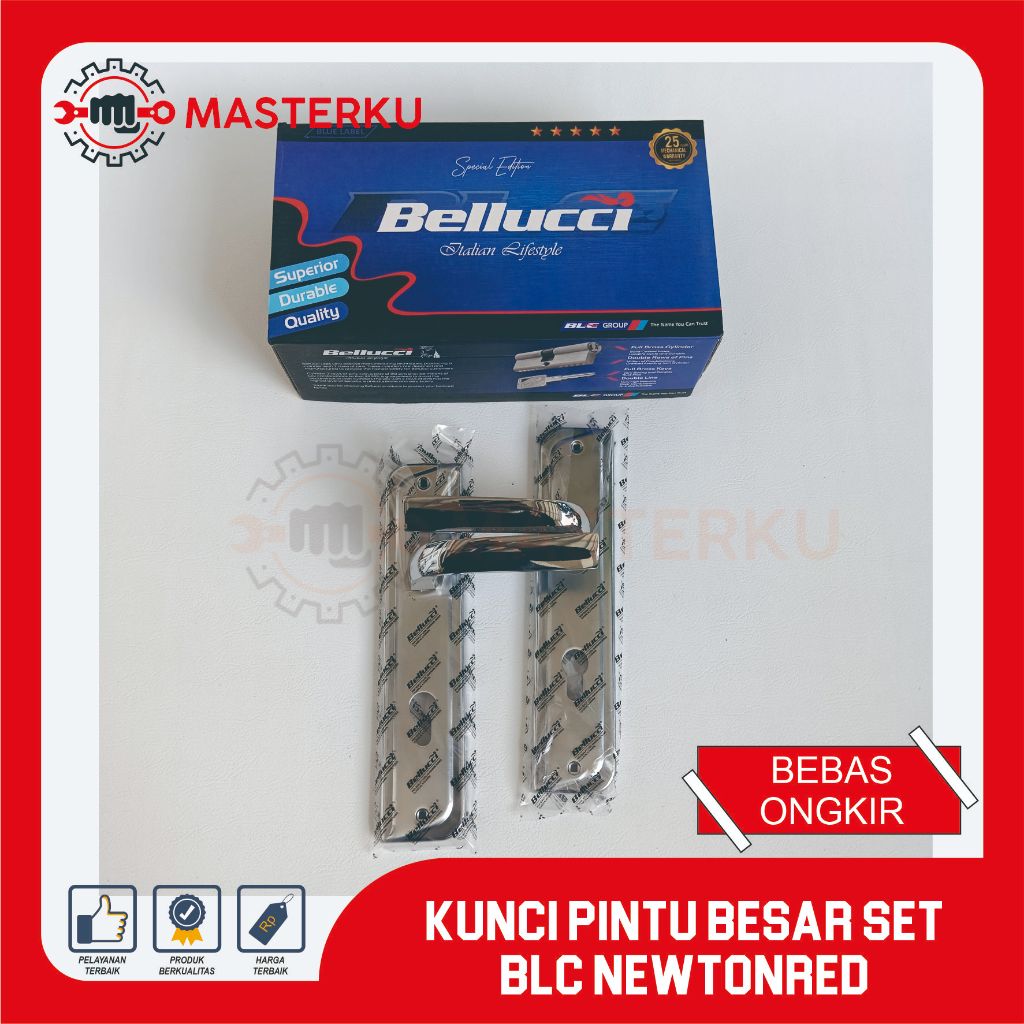 KUNCI PINTU BESAR SET BLC NEWTONRED /KUNCI PINTU SET/DOORLOCK