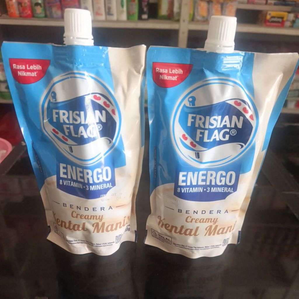 

Frisian Flag Susu Bendera Kental Manis Pouch 240gr