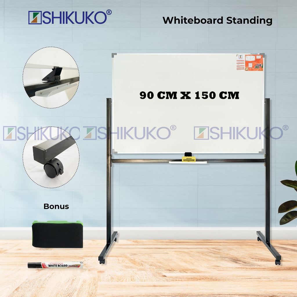 

Papan Tulis Standing Whiteboard Shikuko 90 x 150